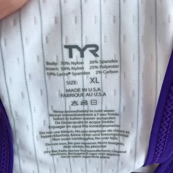 TYR Carbon Series NWT Tank top Size XL - Picture 5 of 7